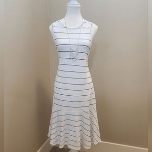 Banana Republic Pin Striped Casual Dress
